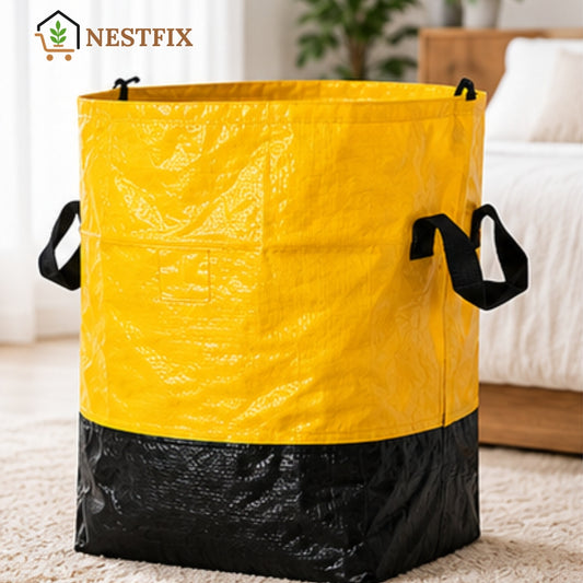 NestFix™ Heavy-Duty Storage Bag | Large Reusable Organizer for Blankets, Clothes & More