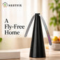 NestFix FlyShield™ Automatic Fly Repellent Fan | Portable Fly Protection for Dining & Outdoor Use