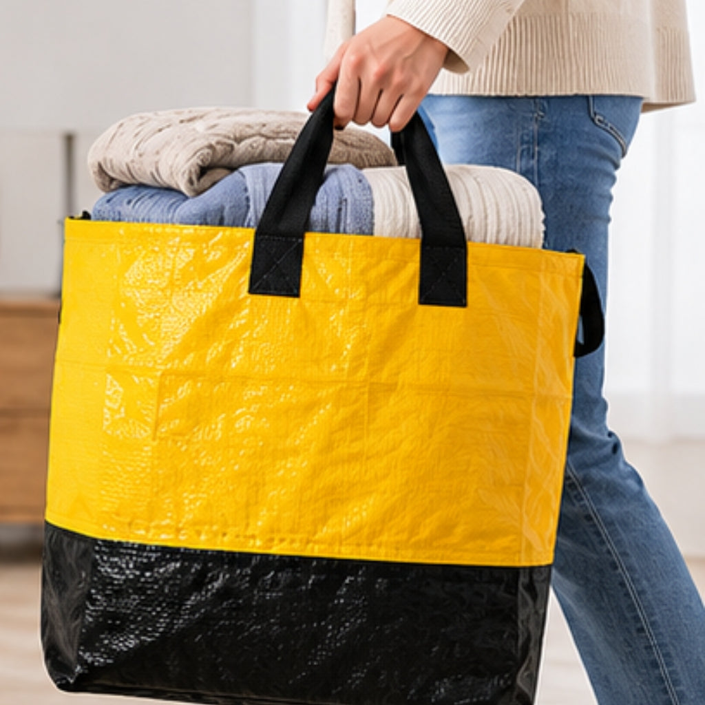 NestFix™ Heavy-Duty Storage Bag | Large Reusable Organizer for Blankets, Clothes & More