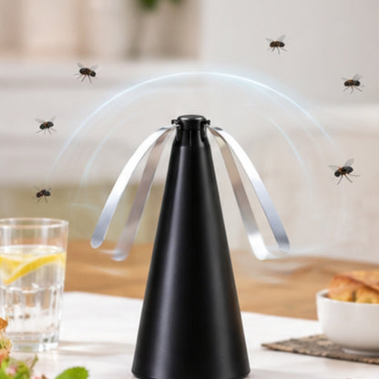 NestFix FlyShield™ Automatic Fly Repellent Fan | Portable Fly Protection for Dining & Outdoor Use