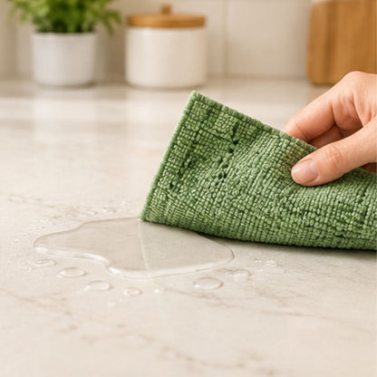 NestFix™ Clean Roll Reusable Microfiber Kitchen Towel Roll | Tear-Off Cleaning Cloths for Kitchen & Home