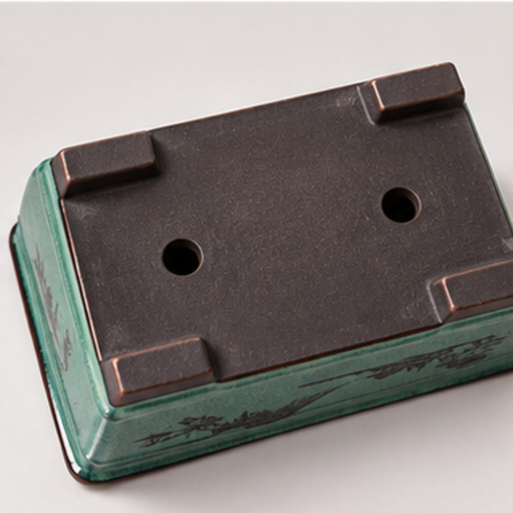 NestFix™ Bonsai Planter Pot – Decorative Ceramic Pot for Home & Desk