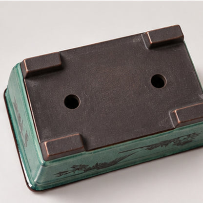 NestFix™ Bonsai Planter Pot – Decorative Ceramic Pot for Home & Desk