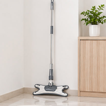 NestFix FlexiClean™ Self-Wringing X-Mop | 360° Flat Floor Cleaner