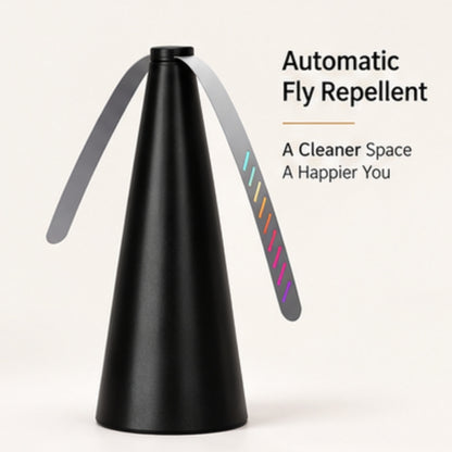 NestFix FlyShield™ Automatic Fly Repellent Fan | Portable Fly Protection for Dining & Outdoor Use