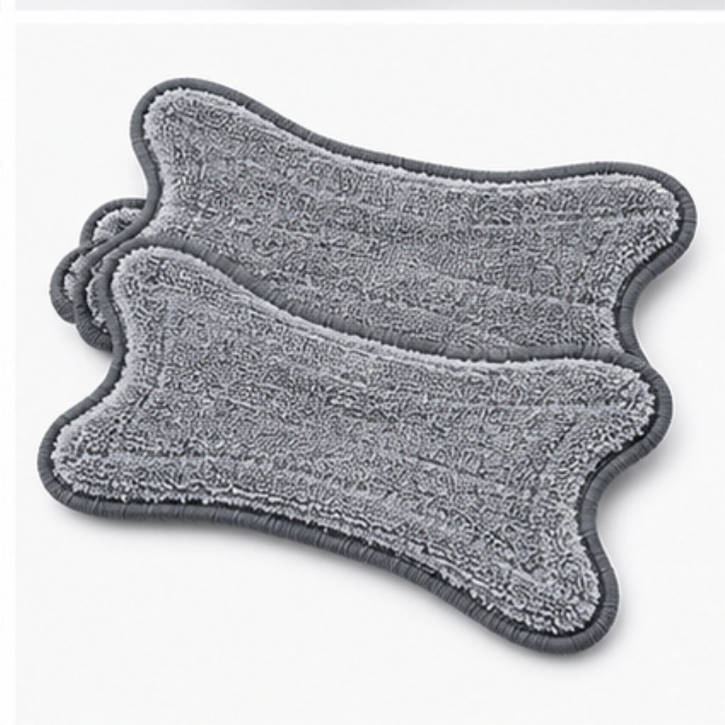 NestFix FlexiClean™ Self-Wringing X-Mop | 360° Flat Floor Cleaner